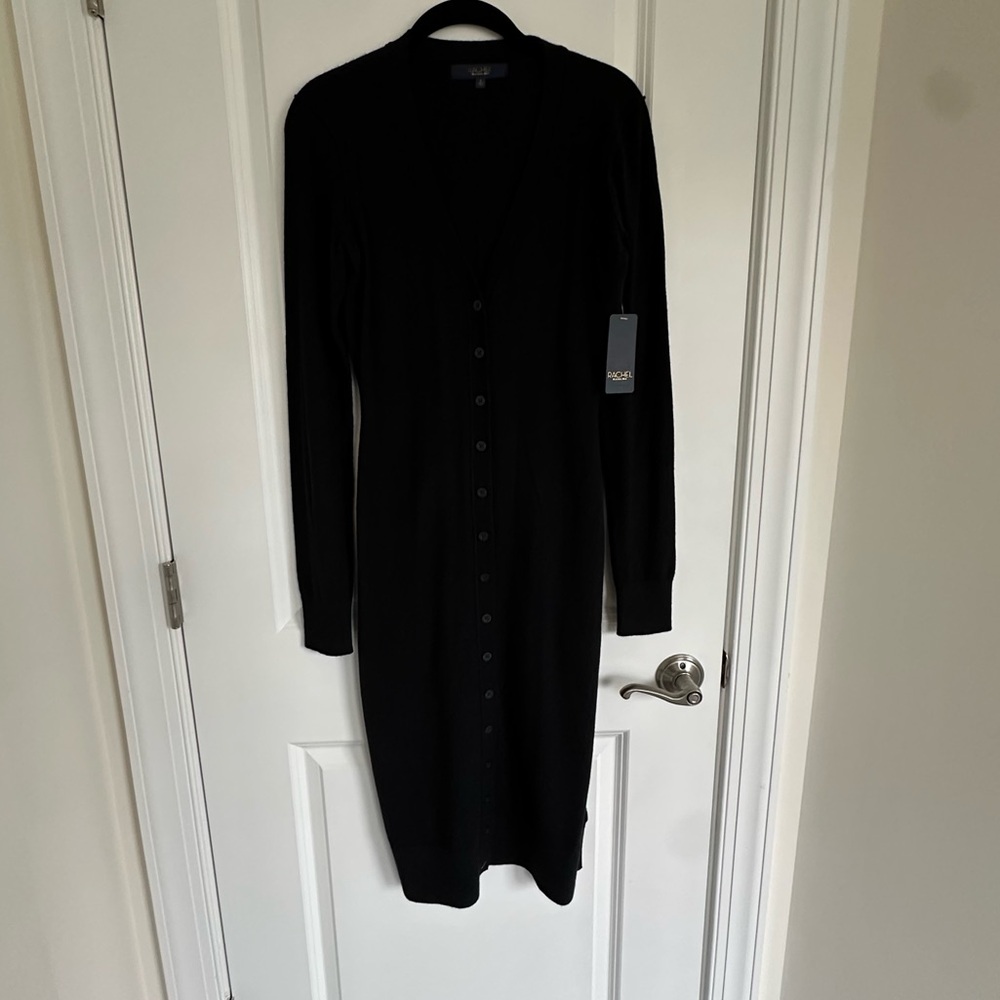 NWT Rachel Rachel Roy Long Black / Cardigan Midi - Small